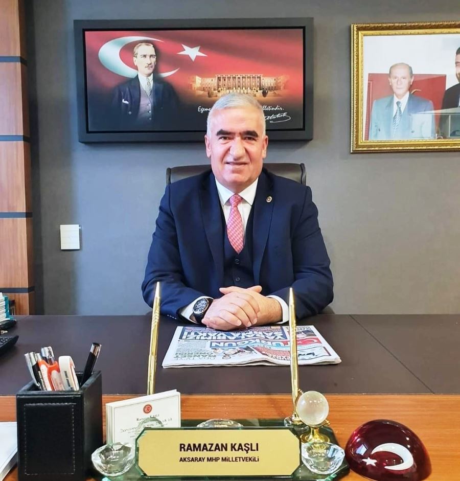 Milliyetçi Hareket Partisi (MHP) Aksaray Milletvekili  Ramazan Kaşlı, Miraç Kandili dolayısıyla bir kutlama mesajı yayınladı.