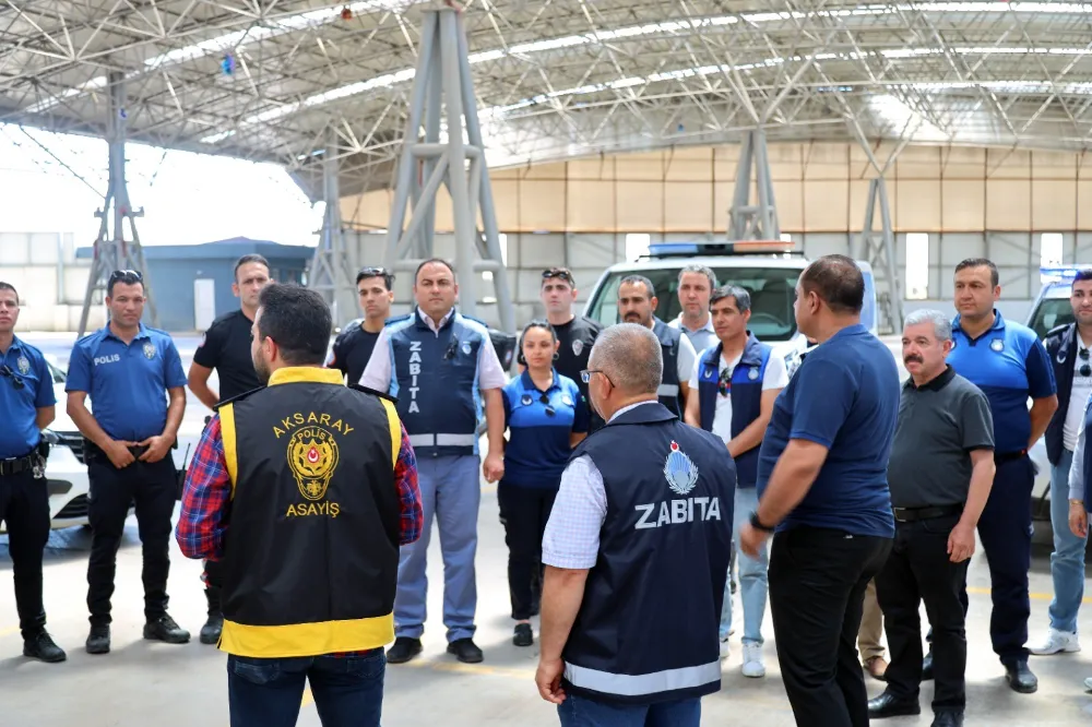 AKSARAY’DA ŞEHİR GENELİNDE EŞ ZAMANLI DİLENCİ OPERASYONU YAPILDI