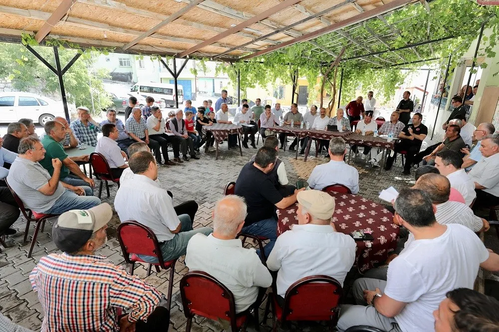 “Yerinde tespit yerinde çözüm” köy ziyaretleri devam ediyor.