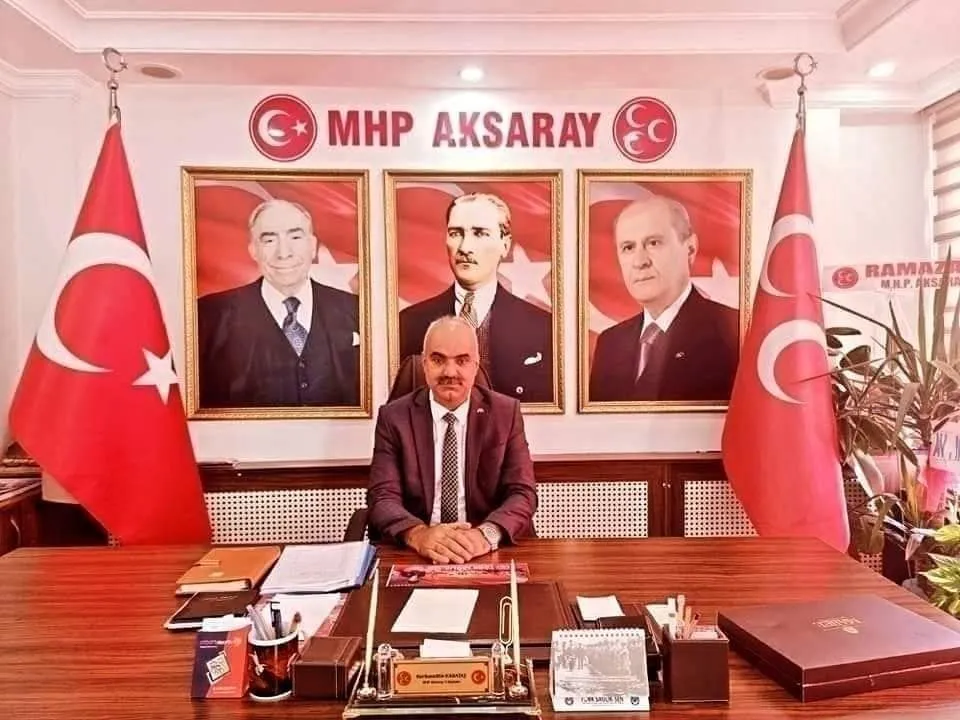 MHP AKSARAY GAZİLER GÜNÜ MESAJI