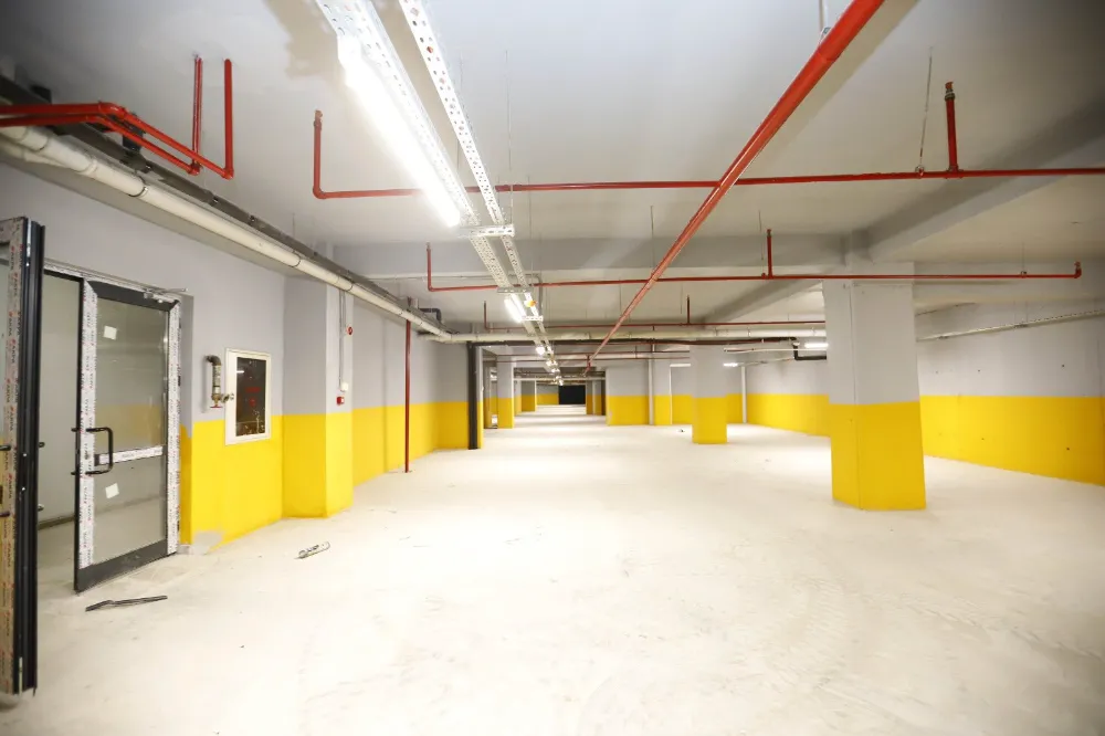 ŞEHİR MERKEZİNE NEFES ALDIRACAK 2 KATLI OTOPARK TAMAMLANIYOR