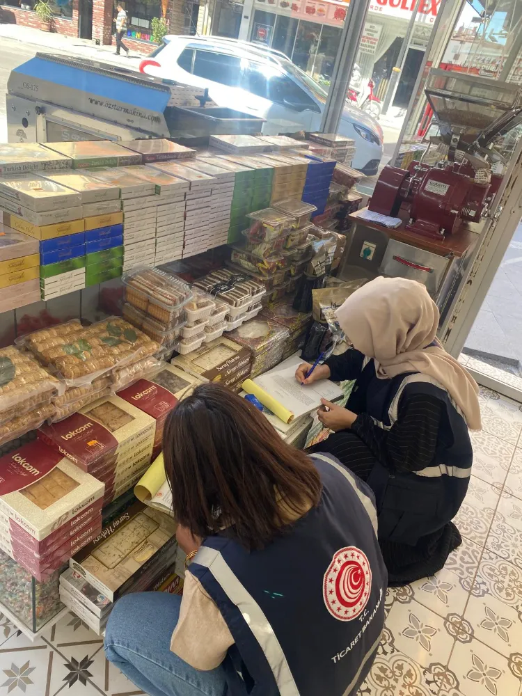 AKSARAY TİCARET İL MÜDÜRLÜĞÜ ETİKETLERİ DENETLEDİ