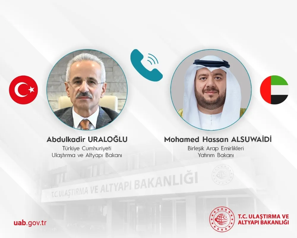 ABDULKADİR URALOĞLU  BİRLEŞİK ARAP EMİRLİKLERİ YATIRIM BAKANI MOHAMMED HASSAN ALSUWAİD’İ İLE GÖRÜŞTÜ