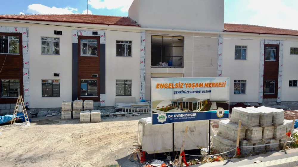 ENGELSİZ YAŞAM MERKEZİ ÇOK YAKINDA TAMAMLANARAK HİZMETE GİRECEK