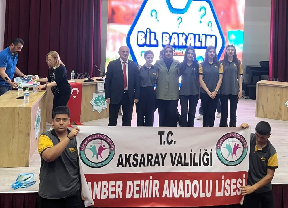 KAMBER DEMİR ANADOLU LİSESİNDEN ÖNEMLİ BAŞARI